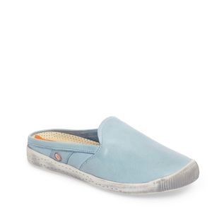 Softinos by Fly London Washed Pastel Blue size 6